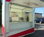Verkaufshänger für HotDogs